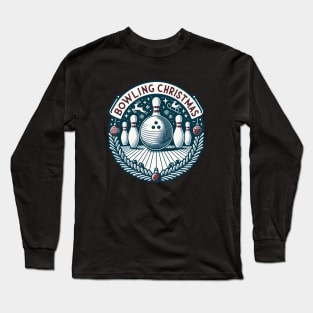 Bowling Christmas Long Sleeve T-Shirt